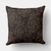 Golden Lion Mask with a Orange Feathers クッション (裏面)