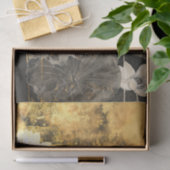 Golden Lotus Elegance watercolor 薄葉紙 (ギフト)