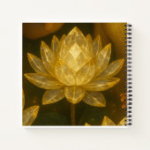 Golden Lotus Fairies Fantasy Art Journal  ノートブック (裏面)
