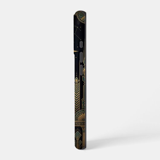 Golden Lotus Flower | iPhone 16 Pro Case iPhoneケース (左側面)