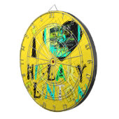 Golden lovey おもしろい Amazing Hope Hillary for USA Co ダーツボード (正面右)