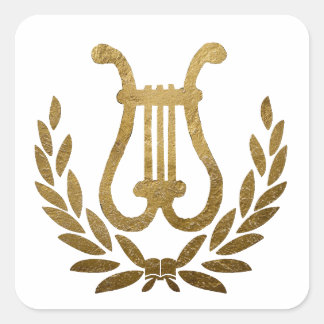Golden Lyre tote スクエアシール