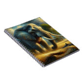 Golden Majesty Elephant Notebook ノートブック (右側)