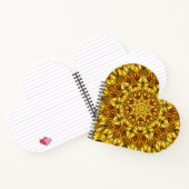 Golden Mandala Antique Abstract Design-63495 ノートブック (内部)