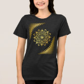 Golden Mandala Women's T-Shirt トライブレンドＴシャツ (正面)
