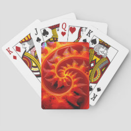 Golden Mandelbrot Set With Fern Accents トランプ