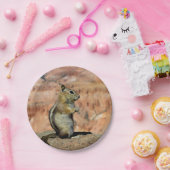 Golden Mantled Ground Squirrel ペーパープレート (パーティー)