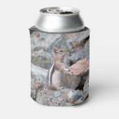 Golden-Mantled Ground Squirrel at Glacier II 缶クーラー (缶裏面)