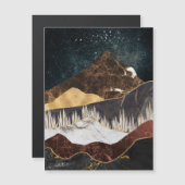 Golden Marble Mountain Under Starry Sky (正面/裏面)