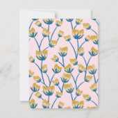 Golden Meadow ノートカード (裏面)