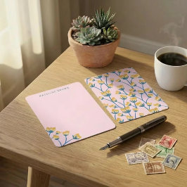 Golden Meadow ノートカード