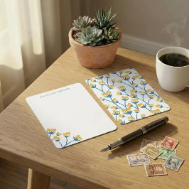 Golden Meadow ノートカード