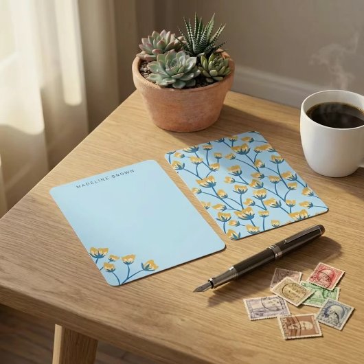 Golden Meadow ノートカード