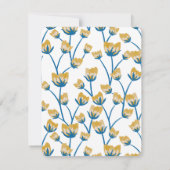 Golden Meadow ノートカード (裏面)