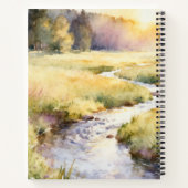 Golden Meadow Personalized Reflections Journal ノートブック (裏面)