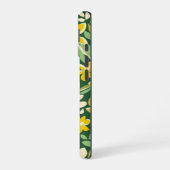 Golden Meadow – Yellow Floral Pattern Phone Case iPhone 16ケース (左側面)