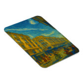 Golden Mediterranean City Vibes – Vibrant Urban Ar マグネット (右側)