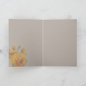 Golden Memories 5 x 7 サンキューカード (内部)