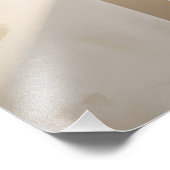 Golden Meridian – Vertical Gold Architectural フォトプリント (角)