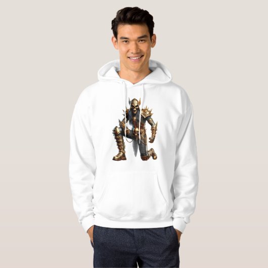 Golden Metal & Sting Man パーカ (正面フル)