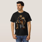 Golden Metal Sting Man  Tシャツ (正面フル)