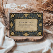 Golden Midnight Celestial Wedding サンキューカード