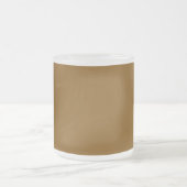 Golden Minimalist Glow Mug フロストグラスマグカップ (中央)