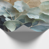 Golden Mist Leaves ラッピングペーパー (角)