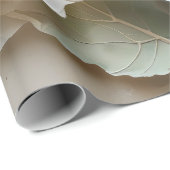 Golden Mist Leaves ラッピングペーパー (ロールコーナー)