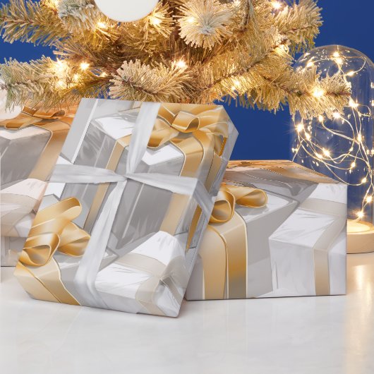Golden Morning Gifts Wrapping Paper ラッピングペーパー (クリスマス)