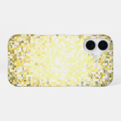 Golden Mosaic Glow iPhone 16ケース (裏面横)