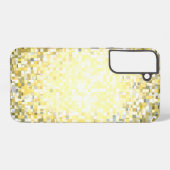 Golden Mosaic Glow Samsung Galaxyケース (裏面横)