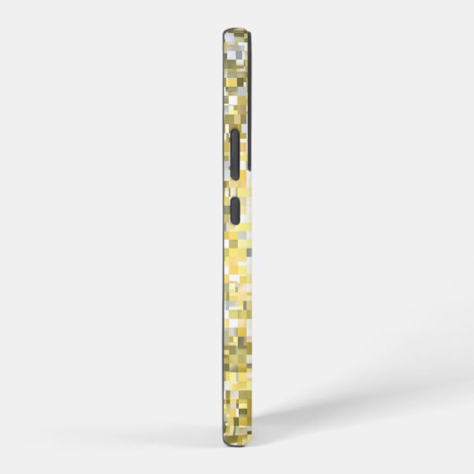 Golden Mosaic Glow Samsung Galaxyケース (右側面)