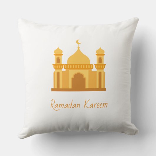Golden Mosque Pillow クッション (裏面)