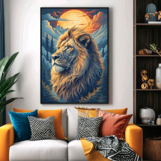 Golden Mountain Lion ポスター