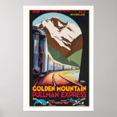 Golden Mountain Pullman Express Montreux ポスター (正面)