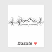 Golden MTB Vinyl Sticker シール (シート)