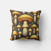 Golden Mushrooms クッション (正面)