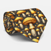 Golden Mushrooms ネクタイ (ロール)