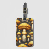 Golden Mushrooms ラゲッジタグ (正面縦)