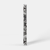 "Golden Nebulae" (monochrome) Samsung Galaxyケース (右側面)