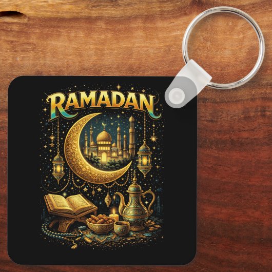Golden Nights of Ramadan キーホルダー (裏面)