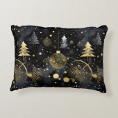 Golden Noir Christmas アクセントクッション (裏面)