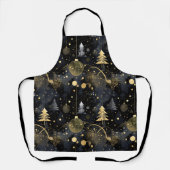Golden Noir Christmas  エプロン (正面)