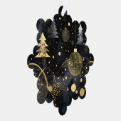 Golden Noir Christmas  オーナメントカード (右)