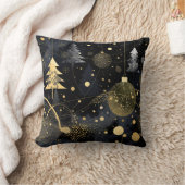 Golden Noir Christmas  クッション (ブランケット)