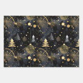 Golden Noir Christmas  ラッピングペーパーシート (正面2)