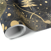 Golden Noir Christmas  ラッピングペーパー (ロールコーナー)