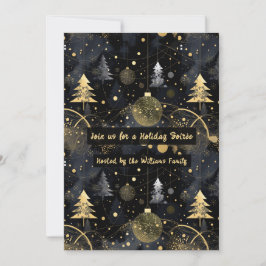 Golden Noir Christmas 招待状