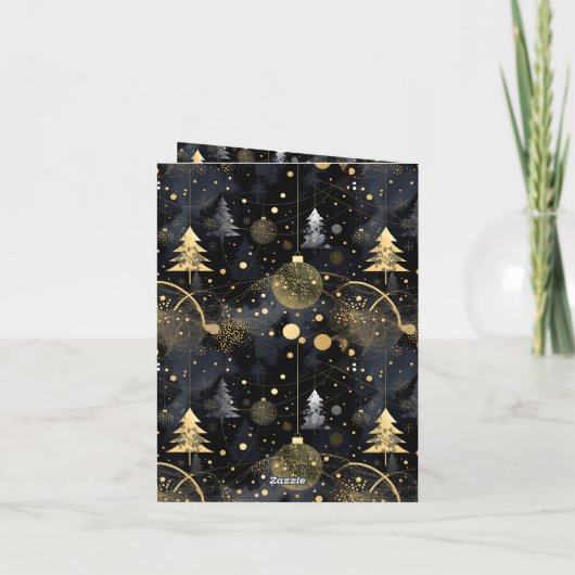 Golden Noir Christmas 招待状 (裏面)